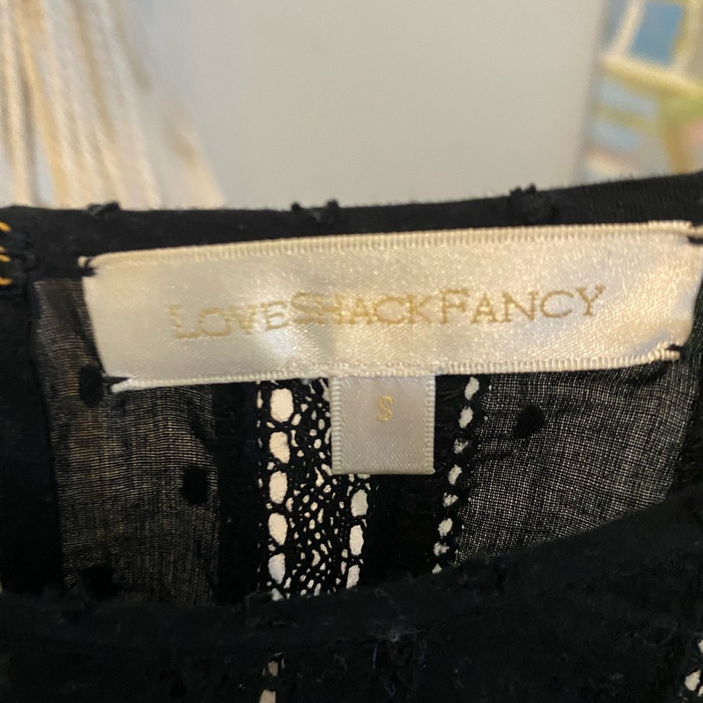 Love Shack Fancy Natasha Dress Sz Small